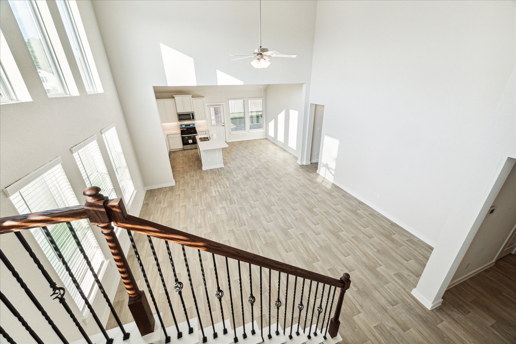 7838 Ruth Ravine Court Spring, TX 77379 - Photo 6 of 20 a view of a hallway view with staircase