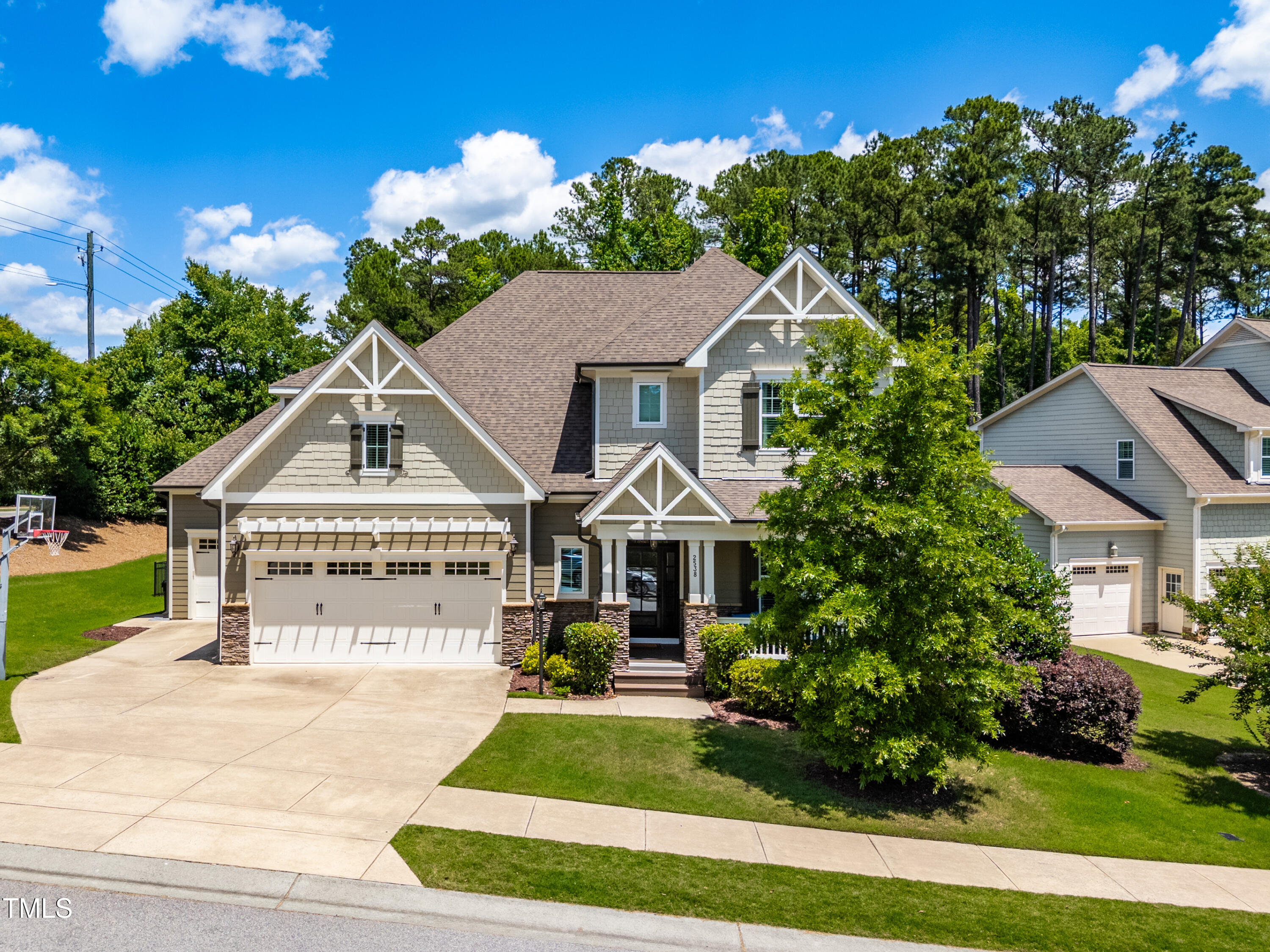 2538 Tuffeto Apex, NC 27502 - Photo 2 of 55 a front view of a house with a yard