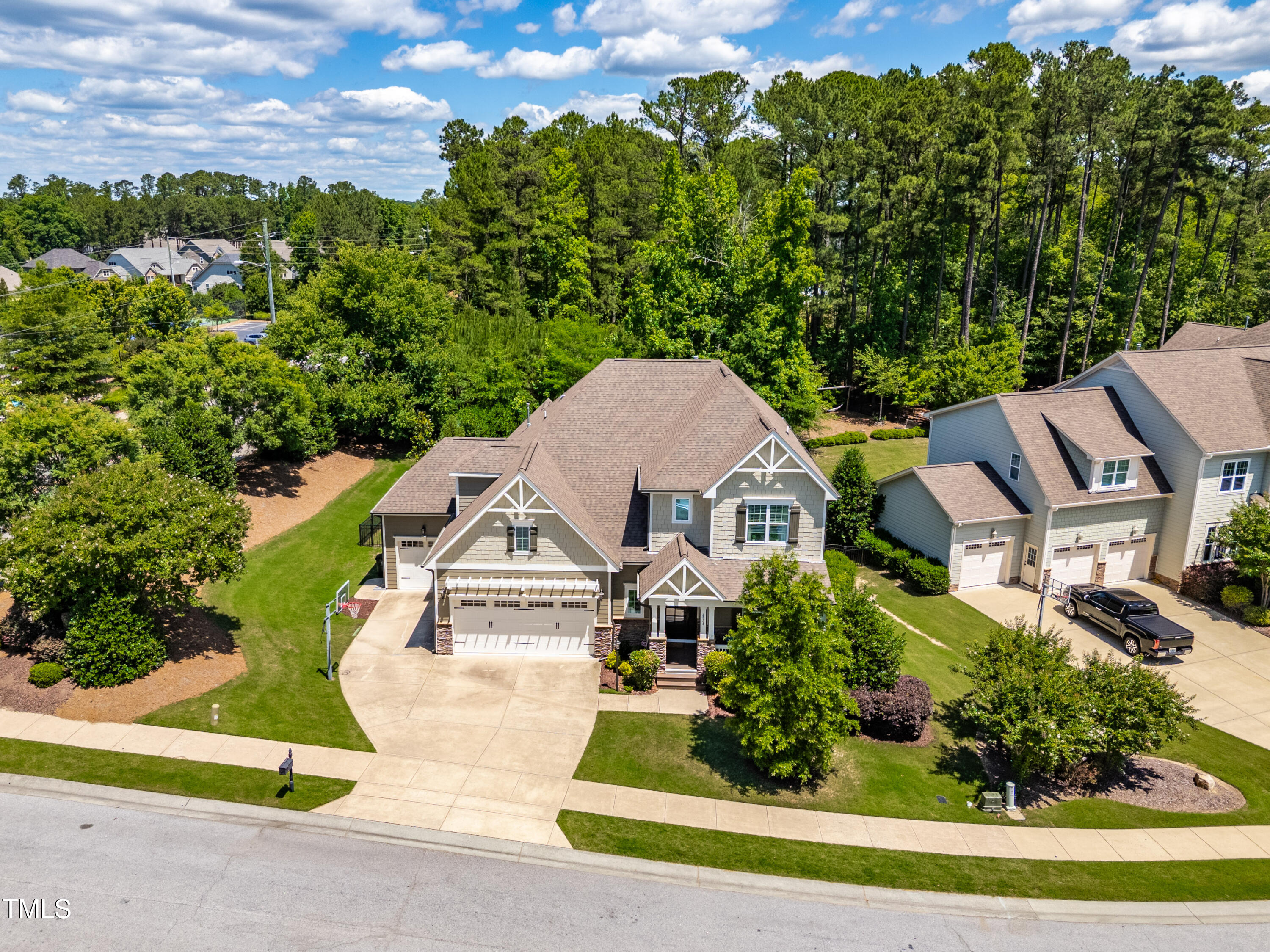 2538 Tuffeto Apex, NC 27502 - Photo 54 of 55 an aerial view of a house
