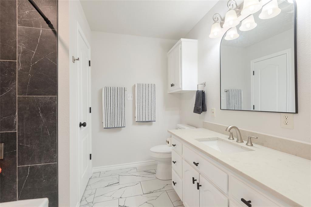 2020 Arbor Bend Road Bonham, TX 75418 - Photo 28 of 40 updated bathroom jack and Jill