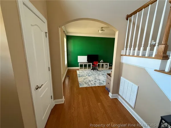 a view of a living room