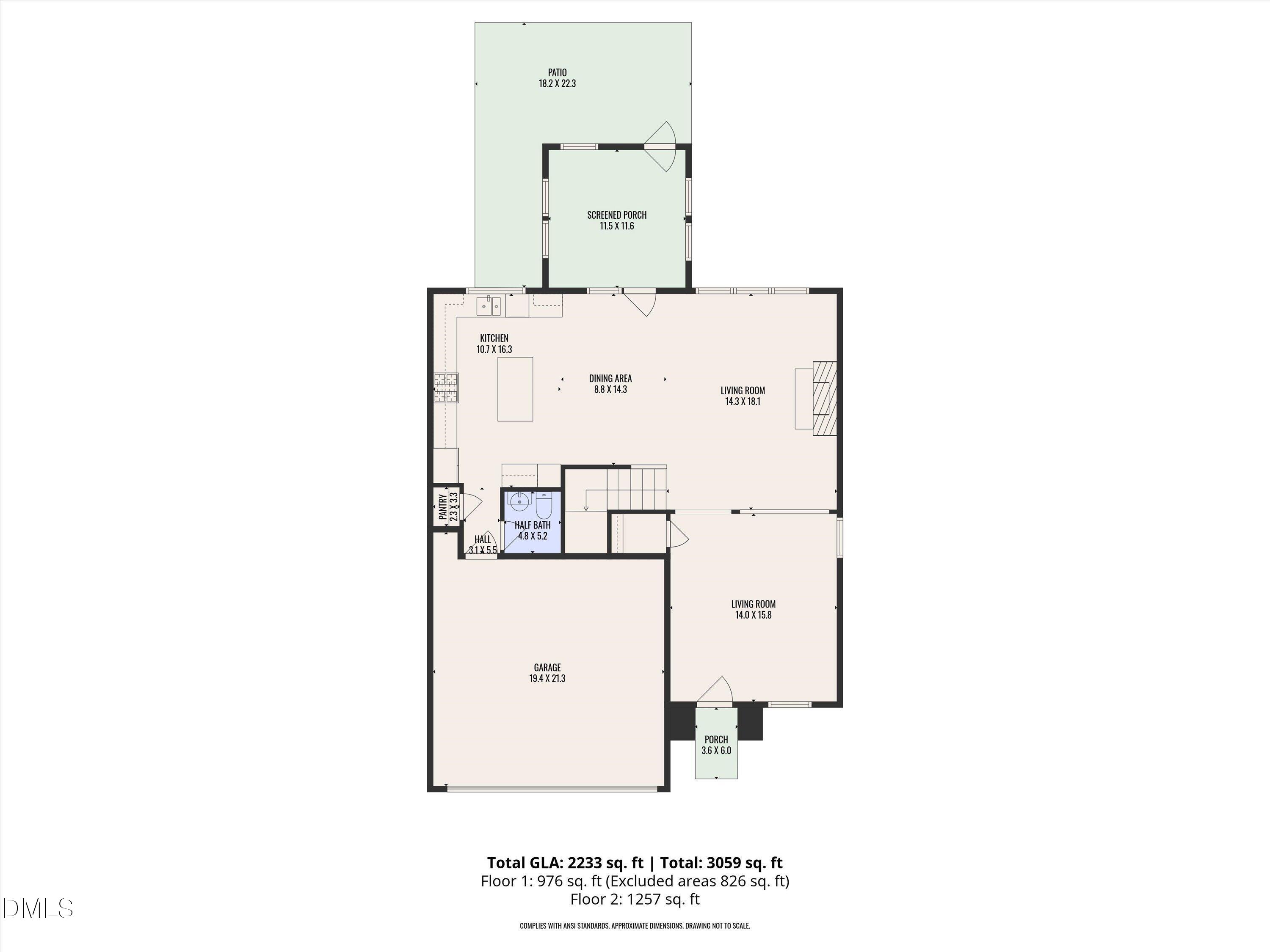 8911 Elizabeth Bennet Place Raleigh, NC 27616 - Photo 20 of 25 01-1st_floor_8911_elizabeth_bennet_place