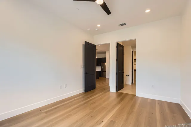 wooden floor in an empty room