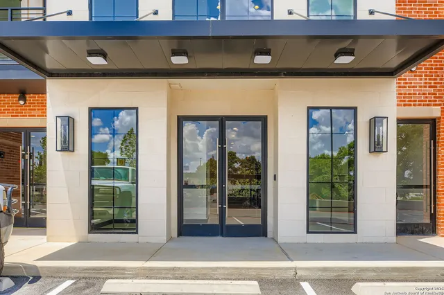 a view of a brick house