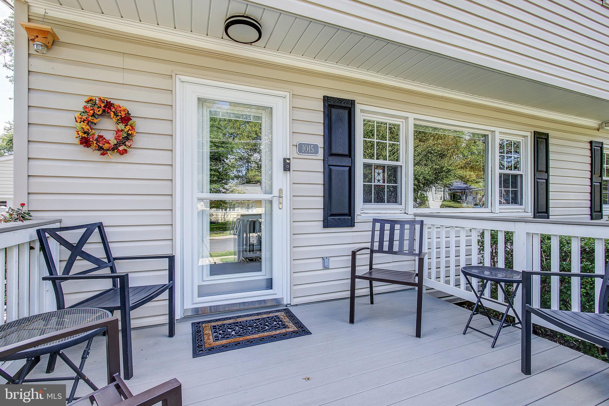 1015 Gilbert Road Rockville, MD 20851 - Photo 3 of 34 Comfortable Inviting Front Porch