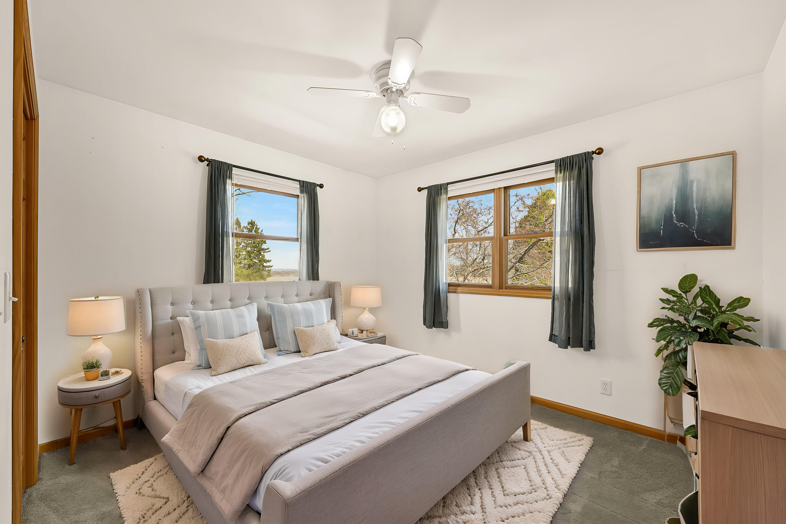 2855 North Shore Drive Delavan, WI 53115 - Photo 28 of 52 Bedroom 2 Virtually Enhanced