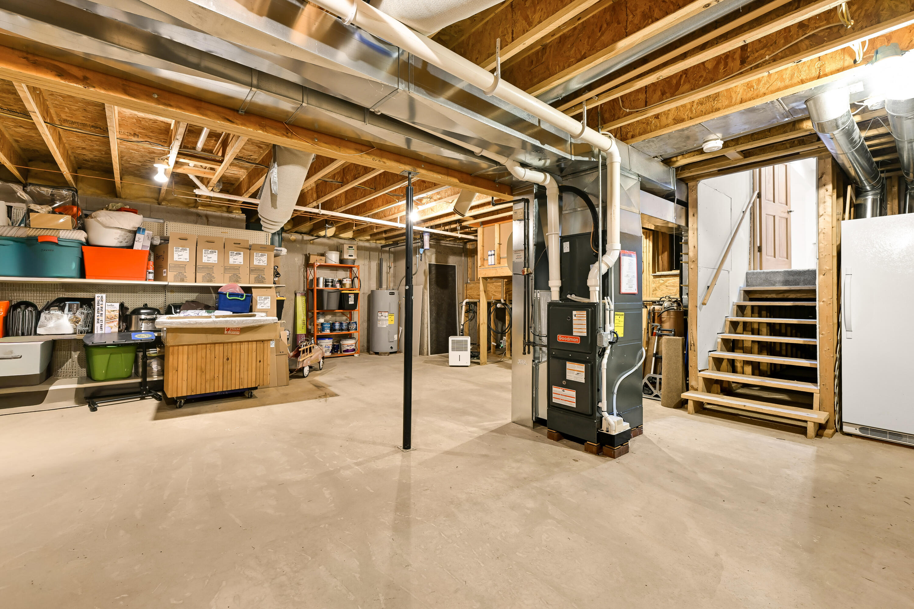 2855 North Shore Drive Delavan, WI 53115 - Photo 38 of 52 Lower Level Storage Area