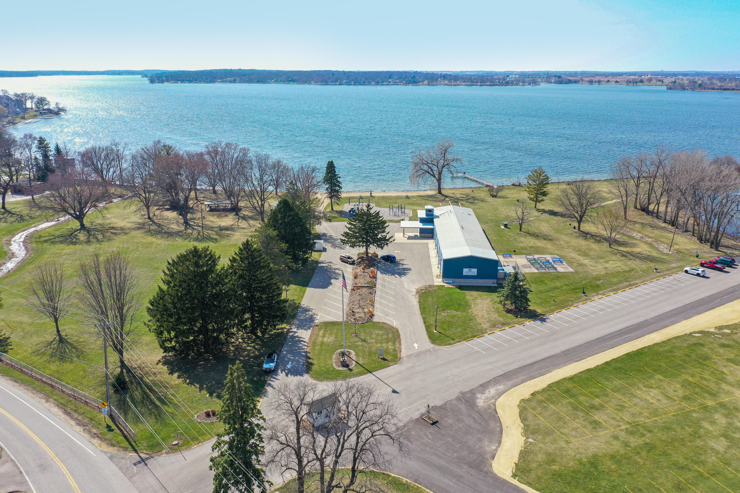 2855 North Shore Drive Delavan, WI 53115 - Photo 45 of 52 Community Beach on South Shore Drive