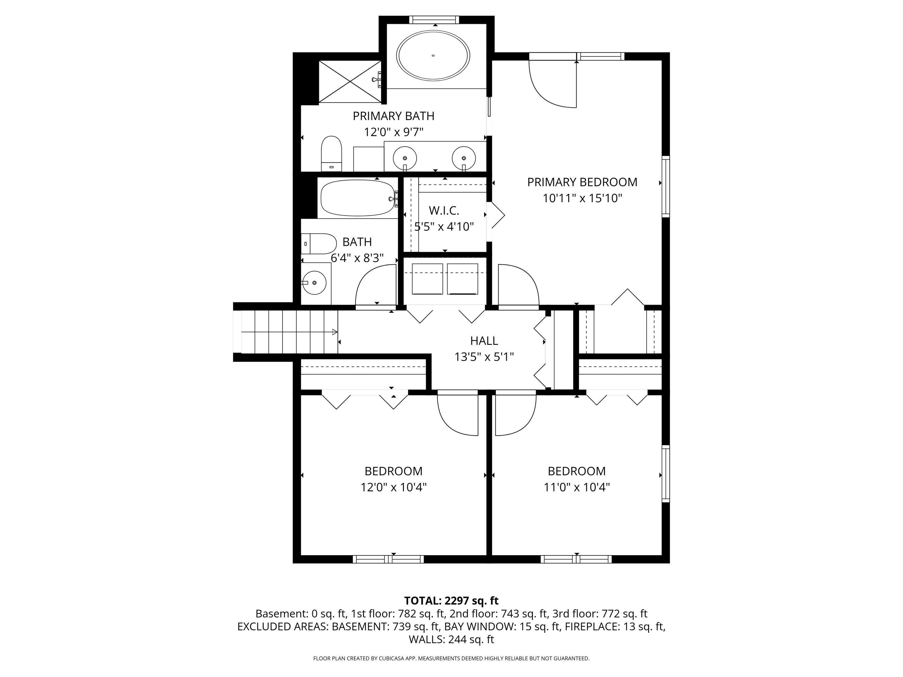 2855 North Shore Drive Delavan, WI 53115 - Photo 49 of 52 Upper Level Floor Plan