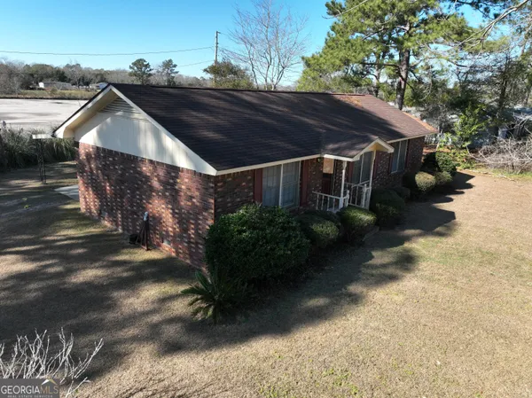 a view of outdoor space and yard