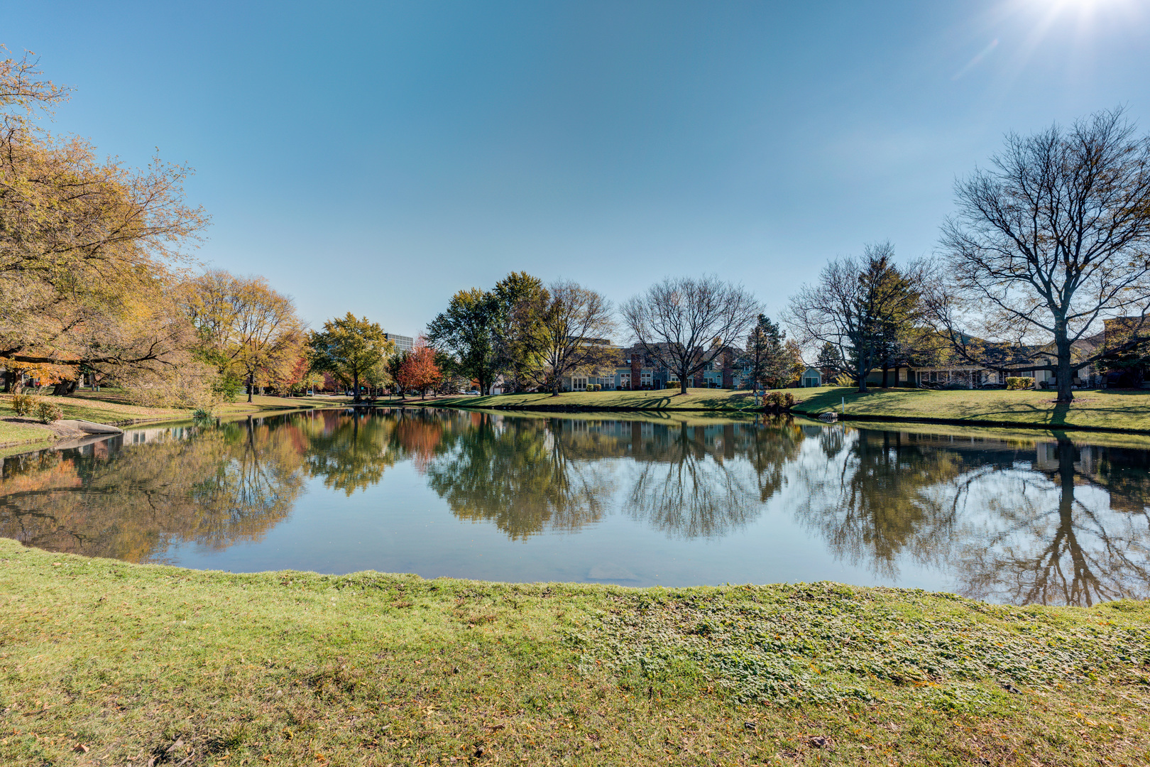 298 Ripplebrook Court Schaumburg, IL 60173 - Photo 27 of 27 a view of a lake with trees in the background