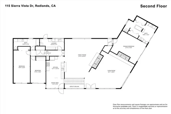 $1,395,500 | 115 Sierra Vista Drive, Redlands, CA 92373