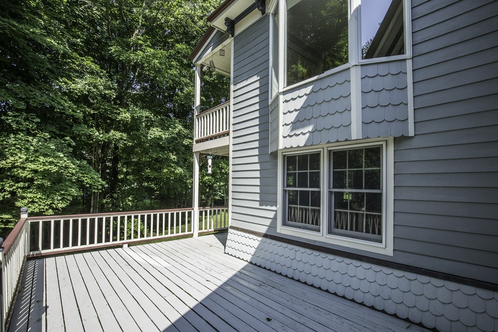 57 Oak Ridge Road Boxford, MA 01921 - Photo 22 of 30 a view of deck with a large window