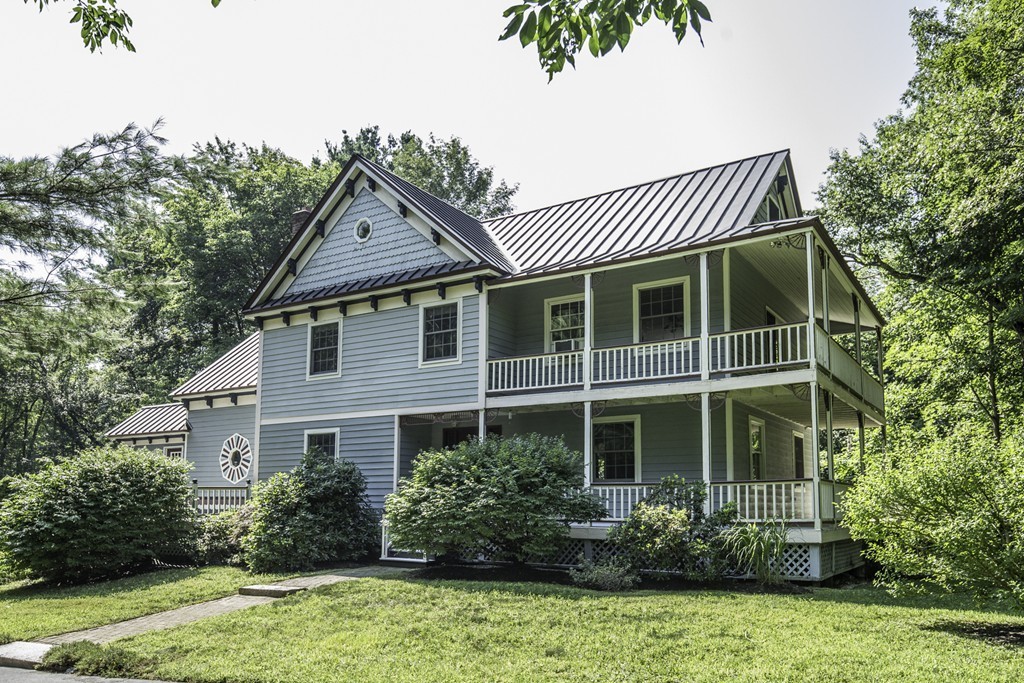 57 Oak Ridge Road Boxford, MA 01921 - Photo 3 of 30 a house view with a garden space