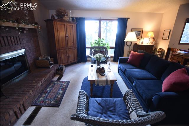 1161 Pine Ridge Road Woodland Park, CO 80863 - Photo 7 of 40 Living Room on Main Floor.
