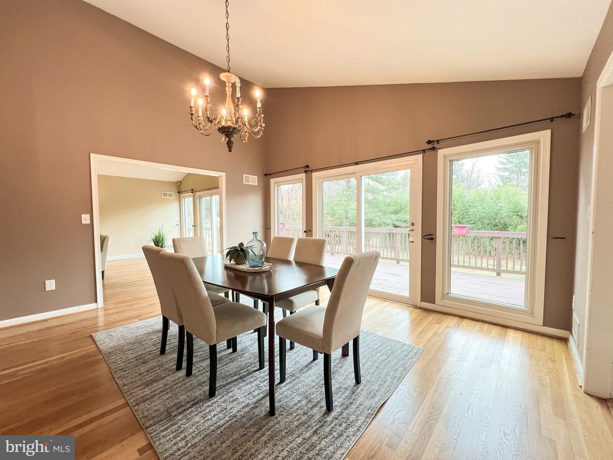 2503 North Gate Terrace Silver Spring, MD 20906 - Photo 20 of 50 Dining Room with Sliding Doors to Deck