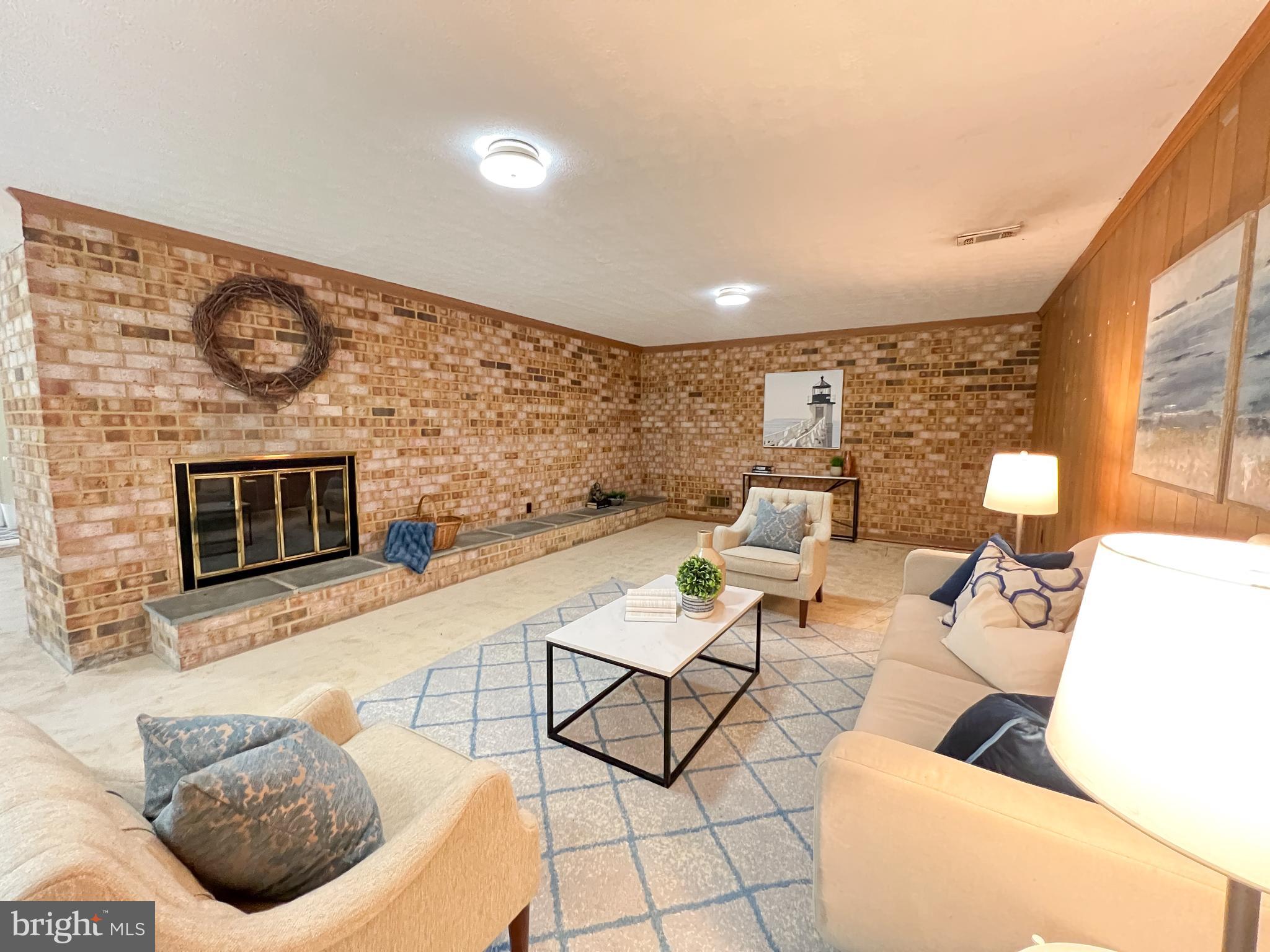 2503 North Gate Terrace Silver Spring, MD 20906 - Photo 42 of 50 Basement with Fireplace