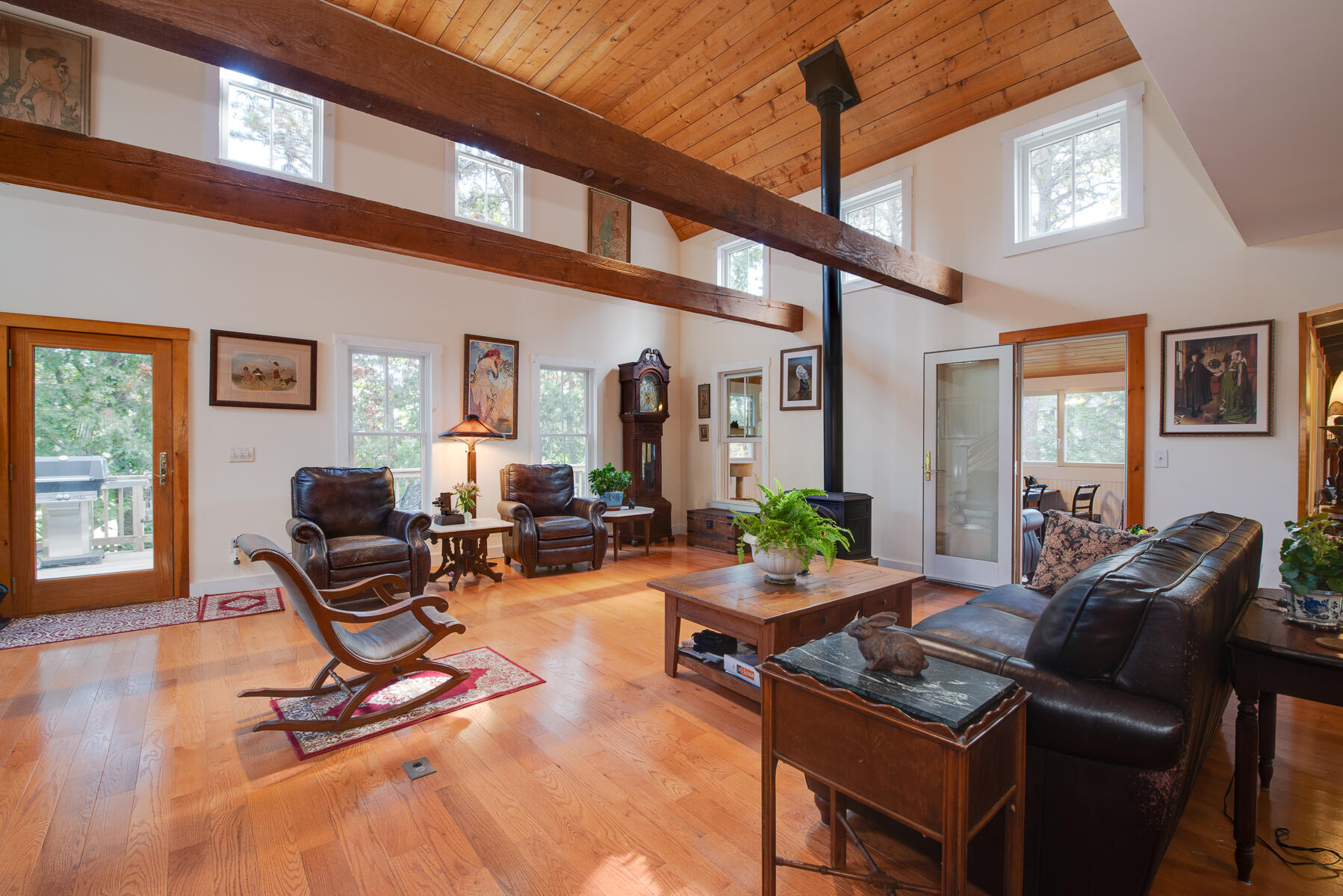 23 Forest Beach Rd Extension South Chatham, MA 02659 - Photo 18 of 43 a view of a livingroom with workspace and a window