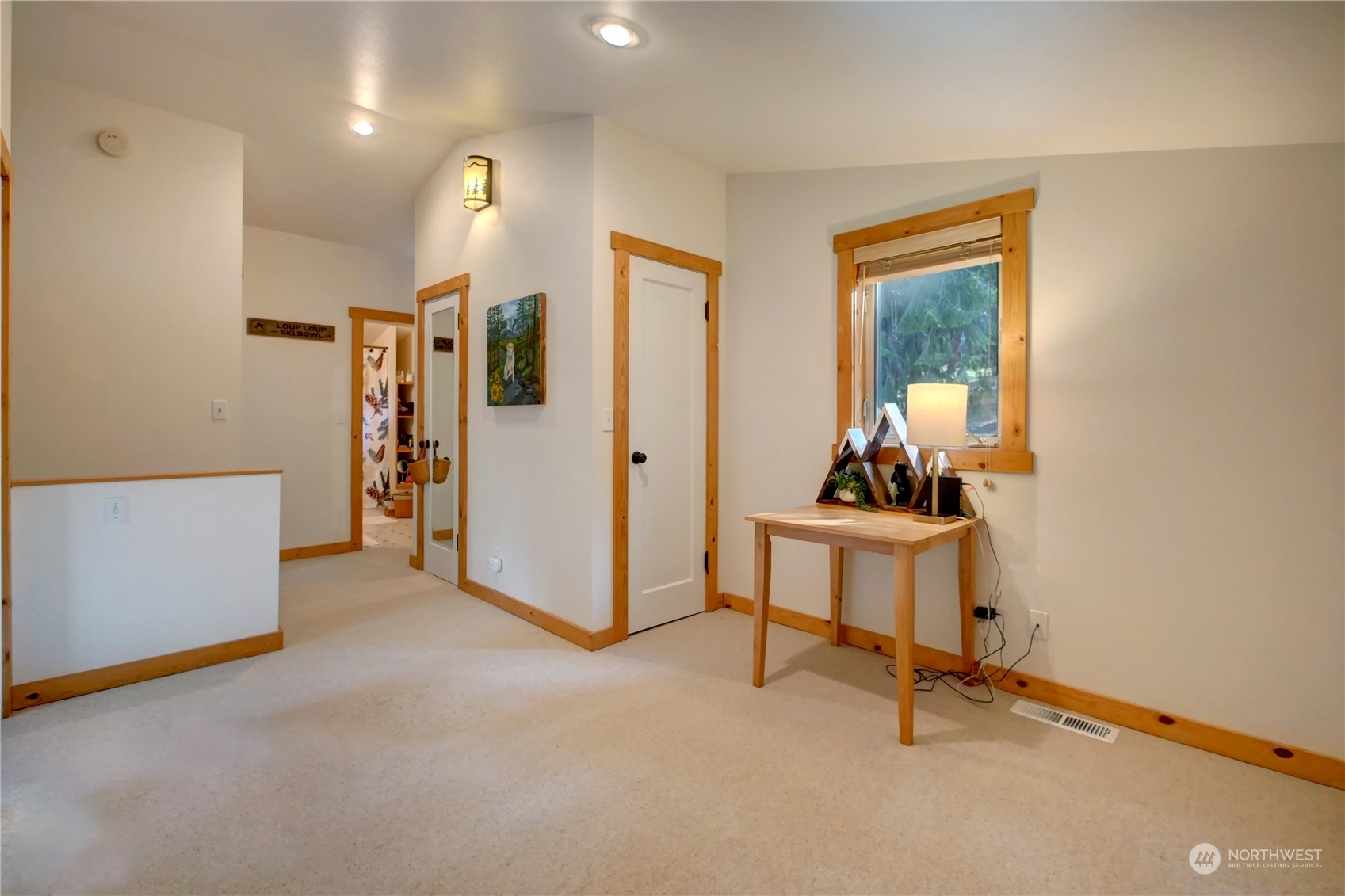17 Mustard Mountain Road Winthrop, WA 98862 - Photo 17 of 36 a view of a livingroom with furniture and a window