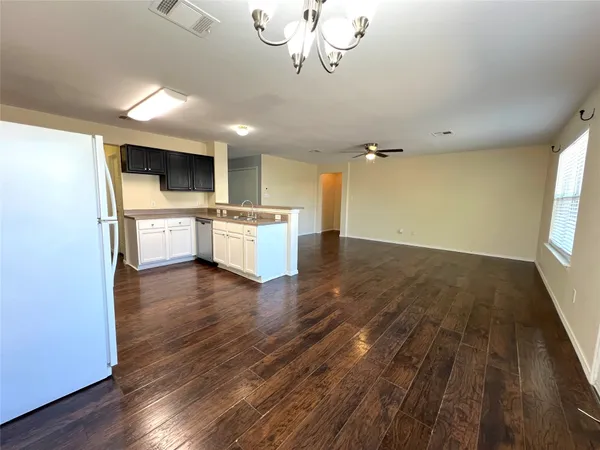a view of a electric appliances in a room