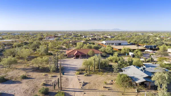 an aerial view of a city with lots of residential buildings
