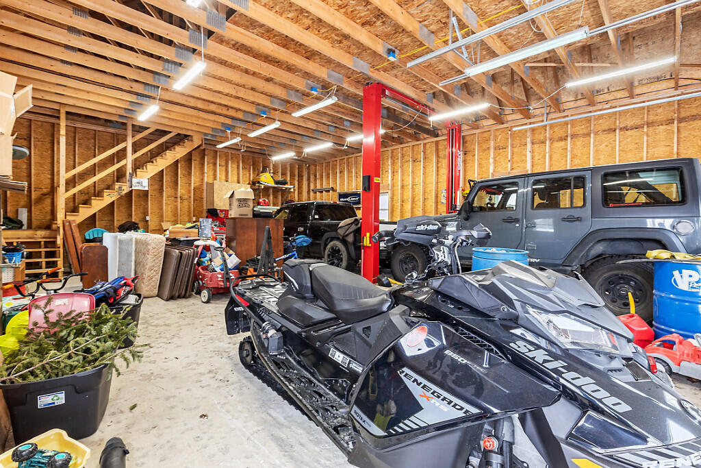 200 Tropical Fish Road Canaan, ME 04924 - Photo 42 of 65 Garage with storage above