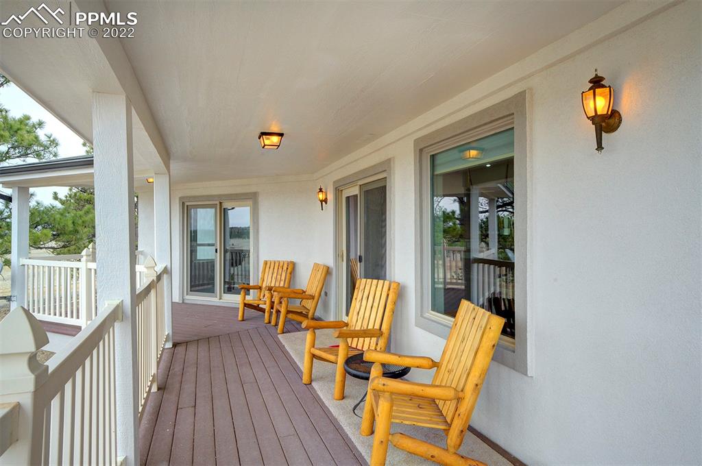 30905 Ridge Road Ramah, CO 80832 - Photo 9 of 36 a view of deck with patio