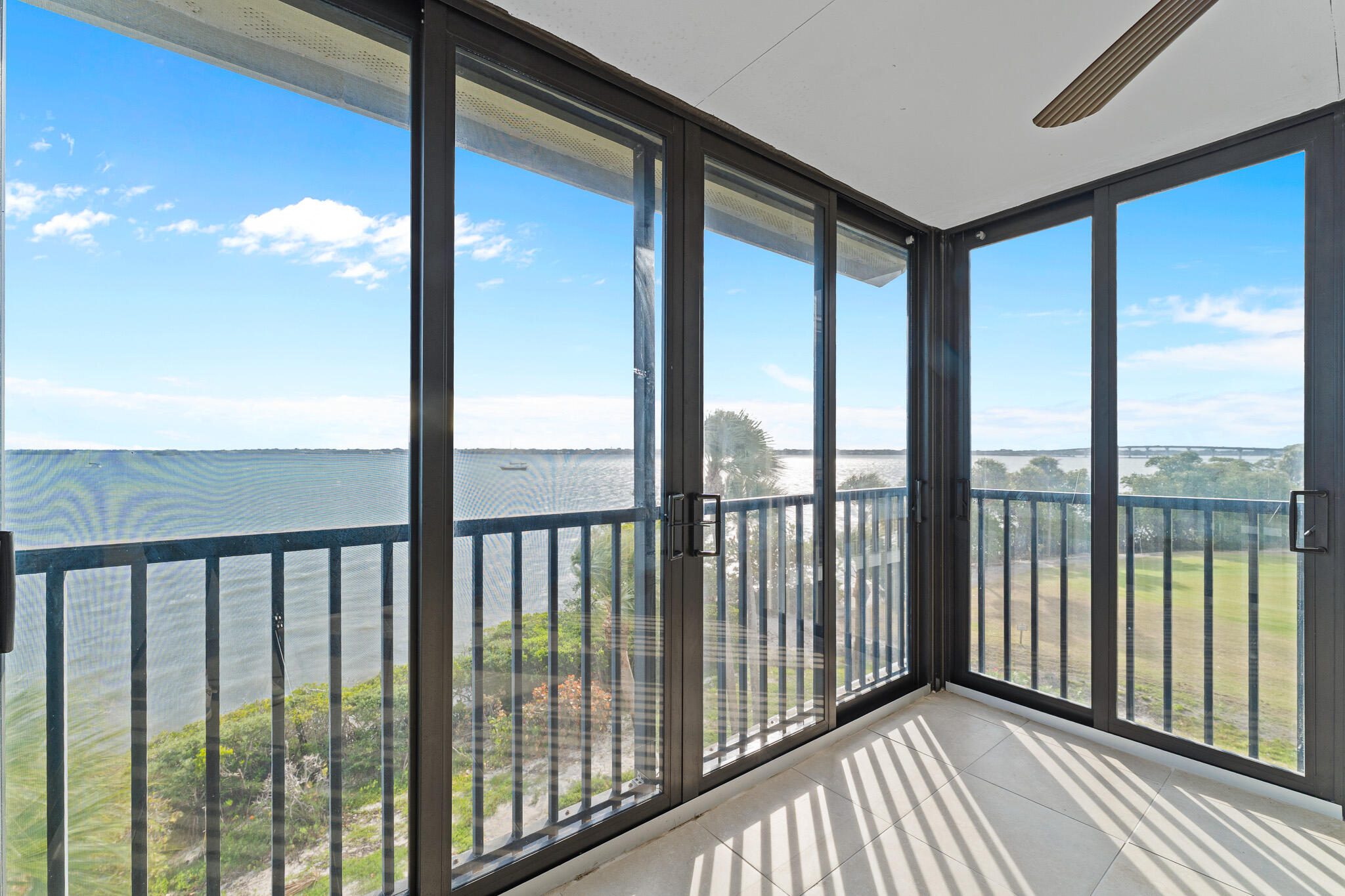 10 Northeast Plantation Road, Unit 305 Jensen Beach, FL 34957 - Photo 23 of 48 a view of a balcony