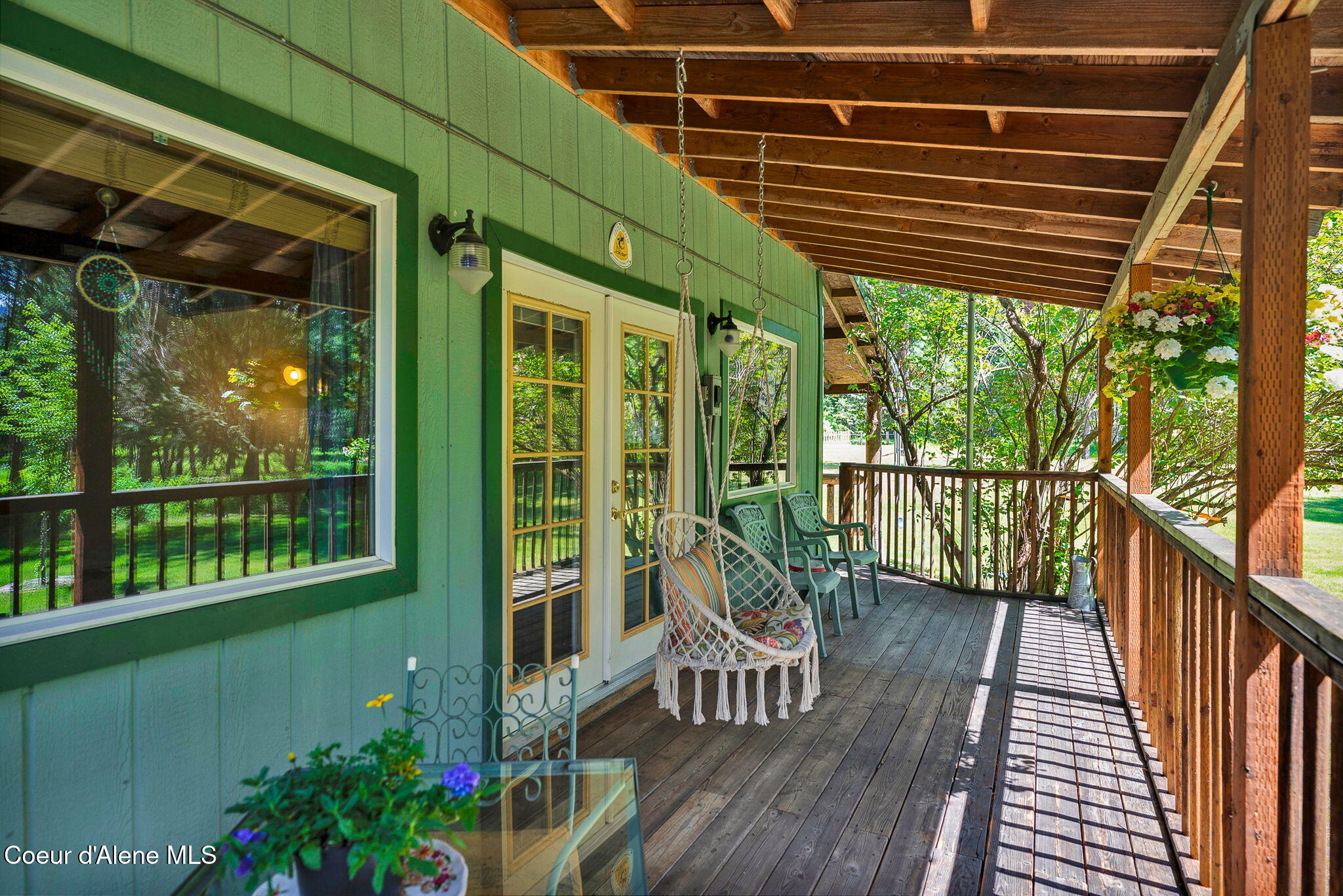 24805 North Cedar Mountain Road Athol, ID 83801 - Photo 7 of 82 Side covered porch