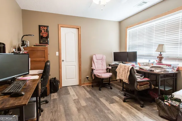 a view of storage and utility room