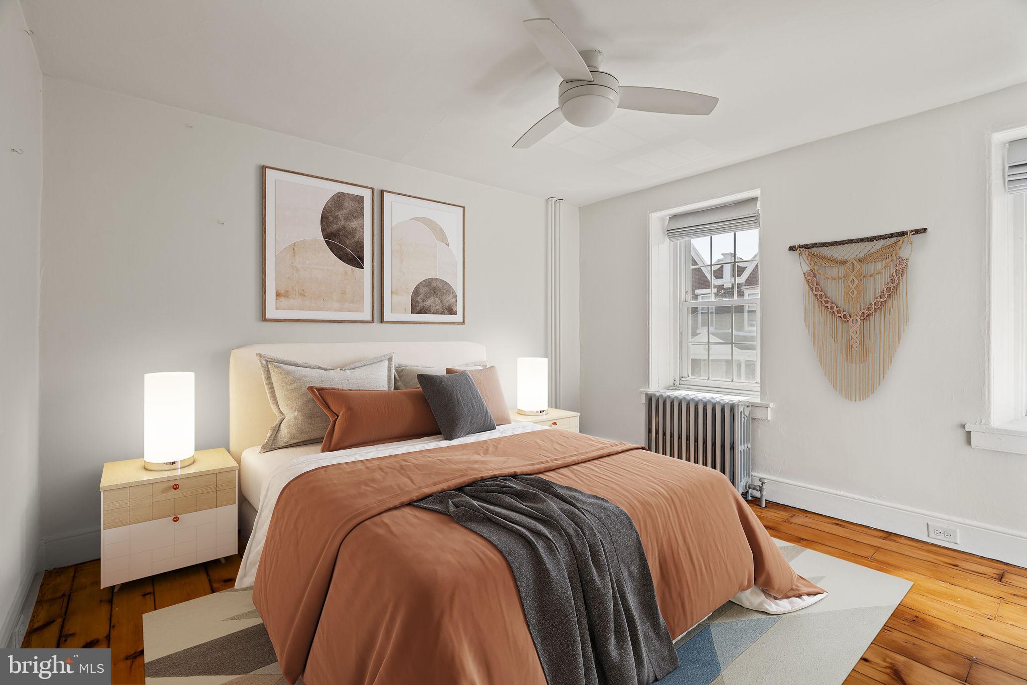 25 West Durham Street Philadelphia, PA 19119 - Photo 13 of 20 Bedroom, virtually staged.