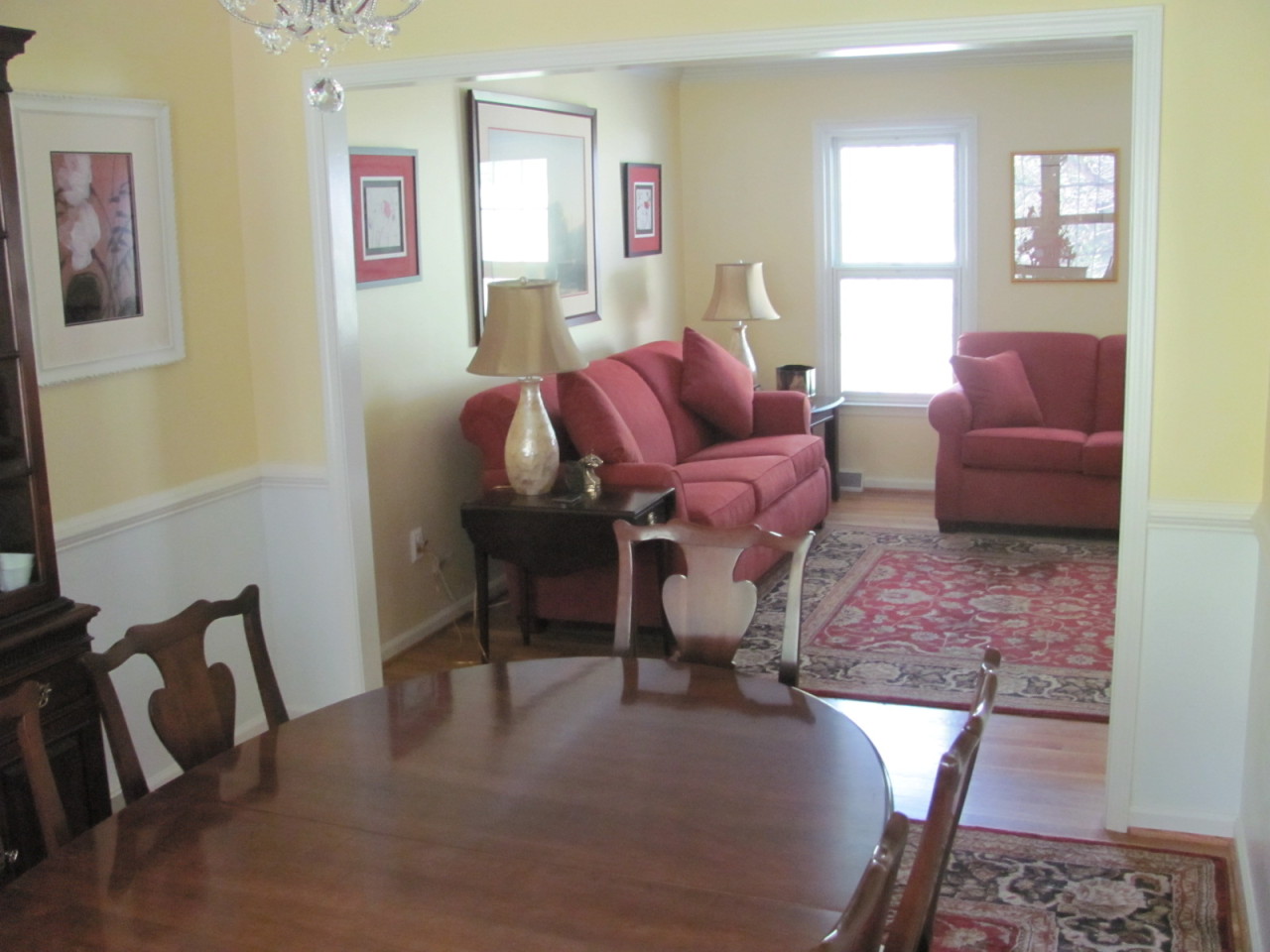 3728 Forest Road Roanoke, VA 24015 - Photo 11 of 49 Dining Room to Living Room