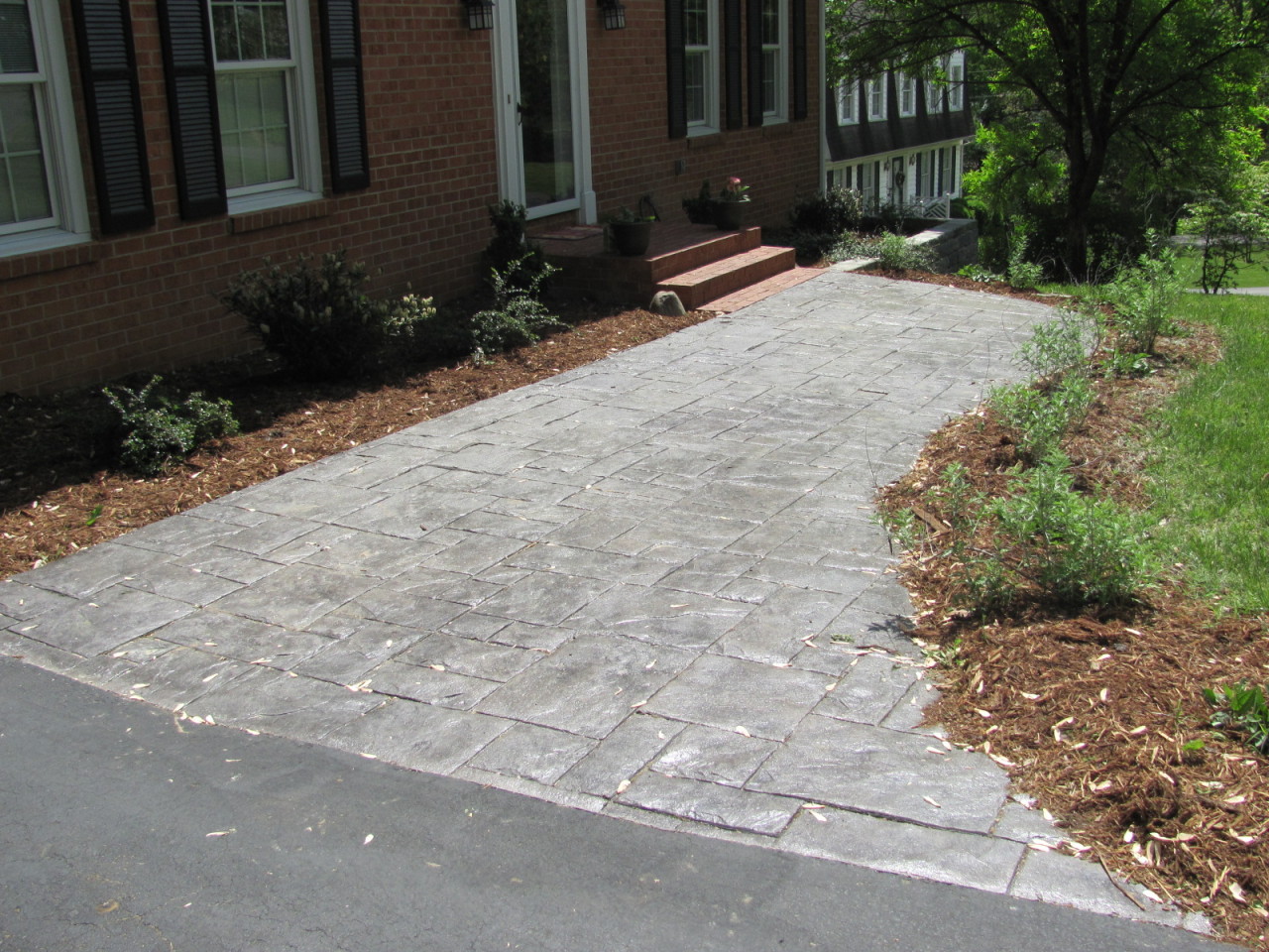 3728 Forest Road Roanoke, VA 24015 - Photo 44 of 49 Stamped (Extra wide) Concrete