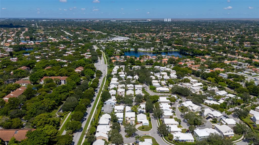 9424 Northwest 8th Circle Plantation, FL 33324 - Photo 45 of 57 an aerial view of residential houses with city view
