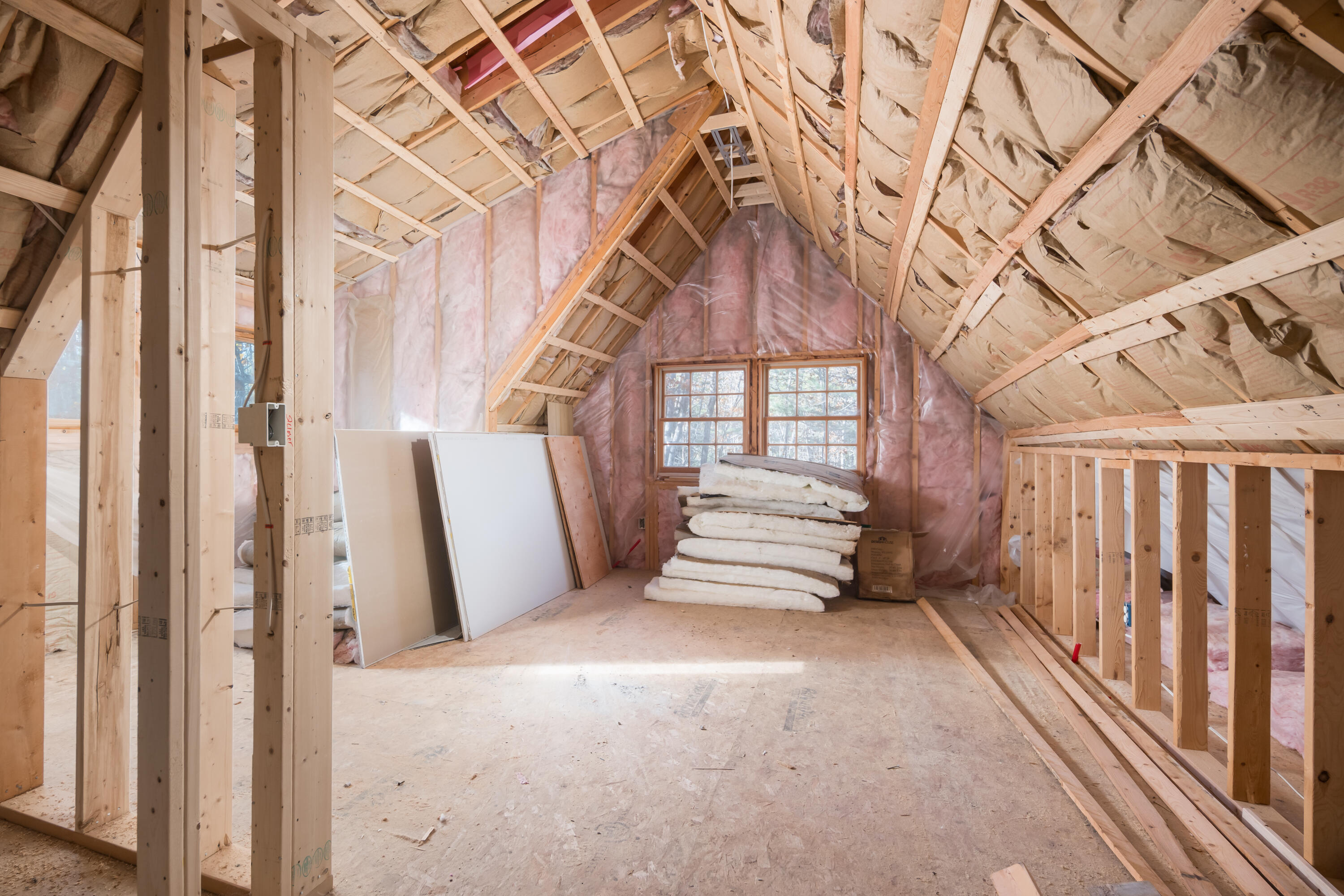 131 Seabury Road York, ME 03909 - Photo 19 of 26 Unfinished 2nd Floor Room