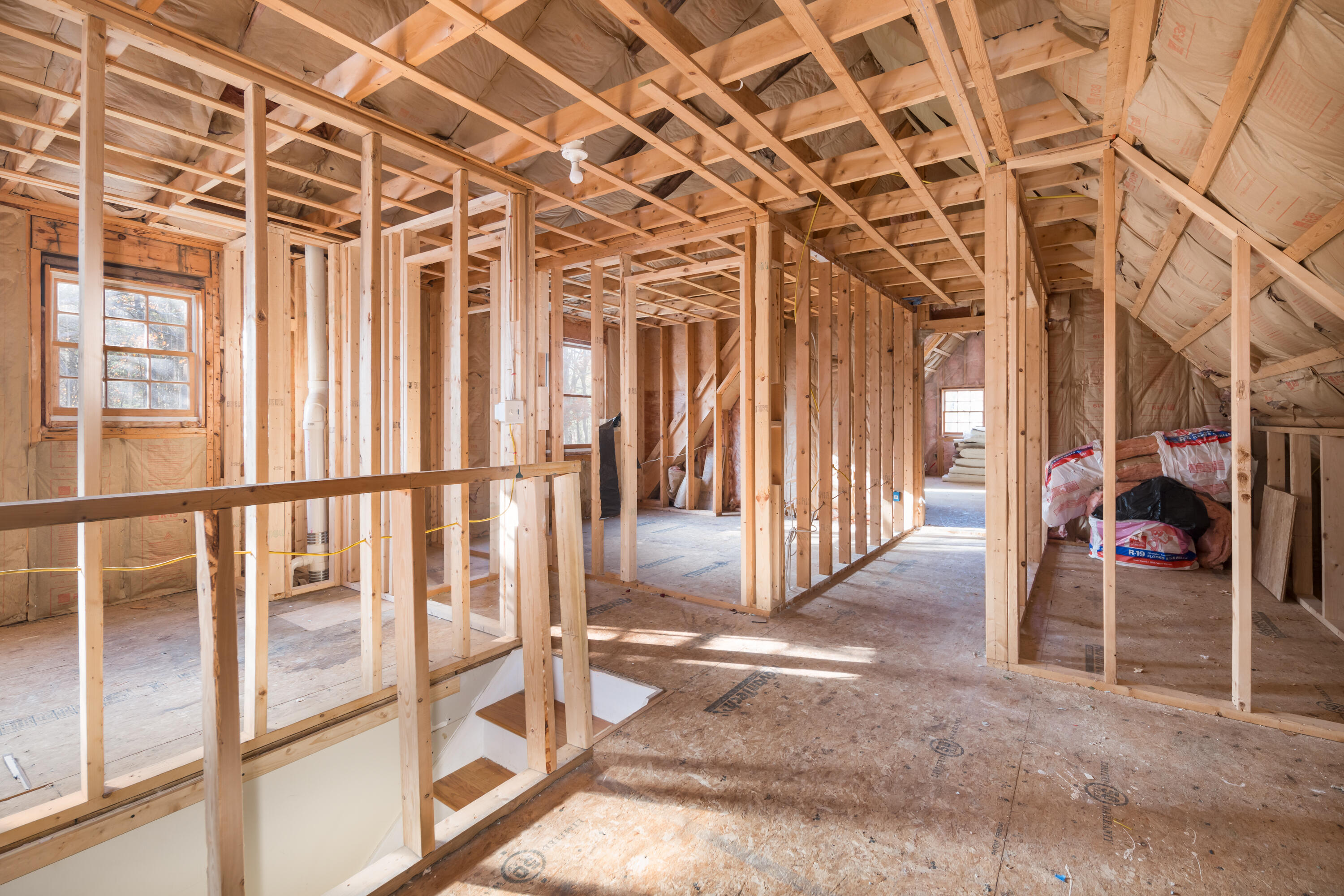 131 Seabury Road York, ME 03909 - Photo 21 of 26 Unfinished 2nd Floor Room