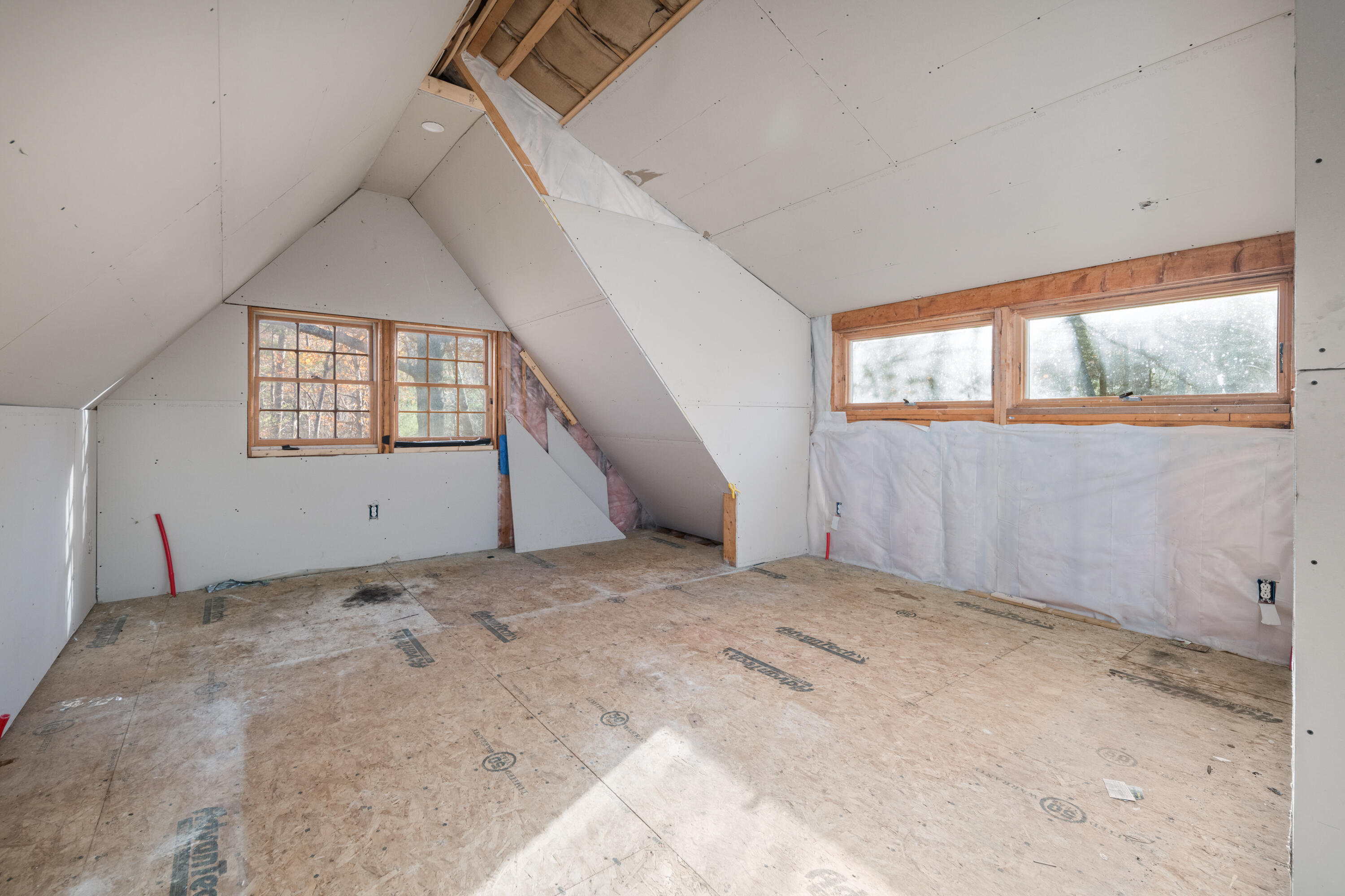 131 Seabury Road York, ME 03909 - Photo 22 of 26 Unfinished 2nd Floor Room