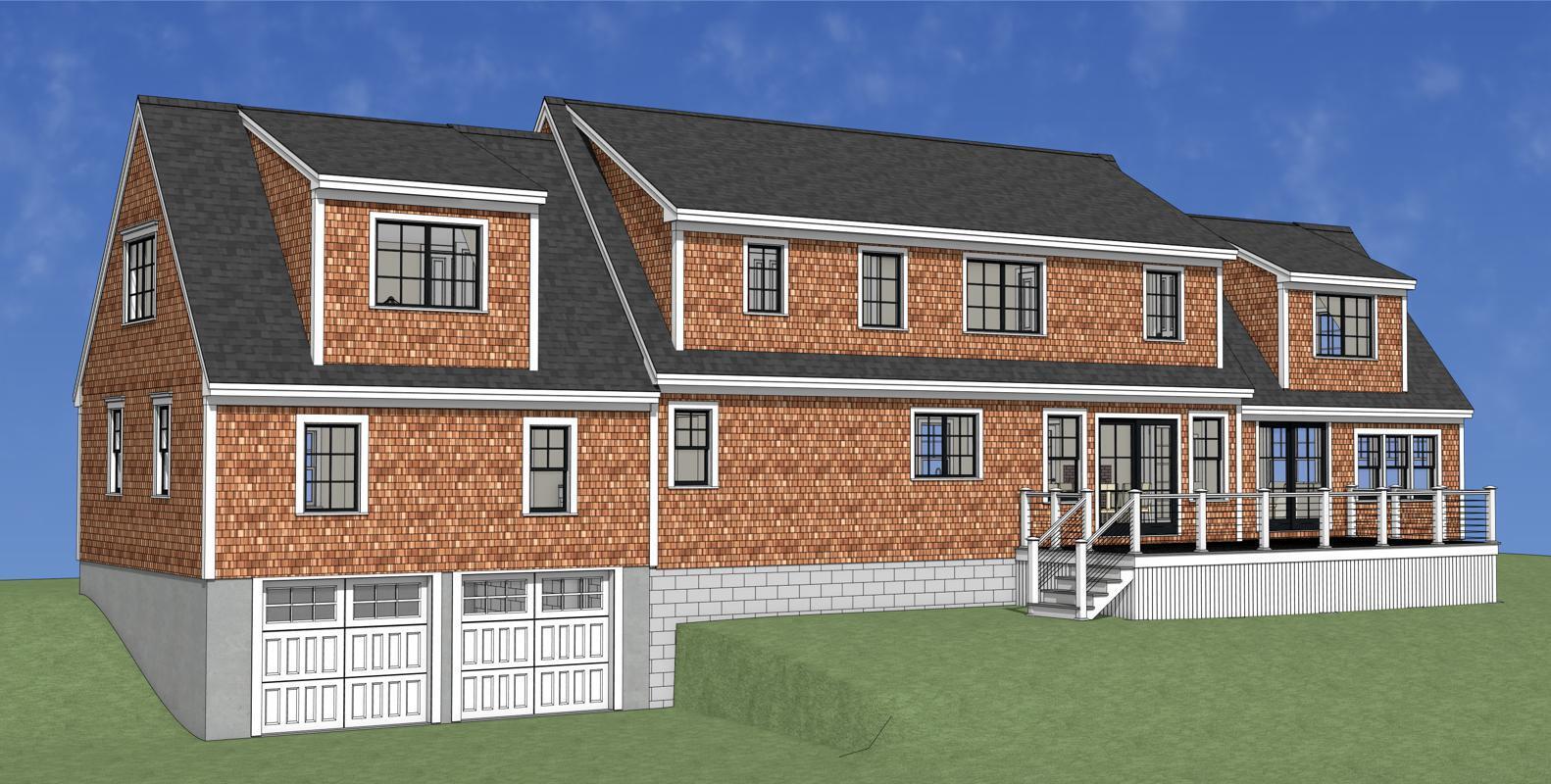 131 Seabury Road York, ME 03909 - Photo 4 of 26 Rear Rendering
