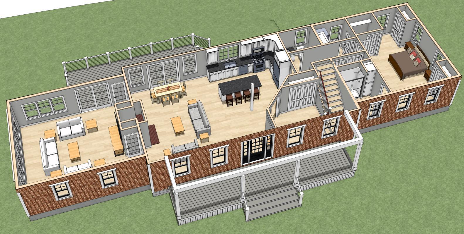 131 Seabury Road York, ME 03909 - Photo 7 of 26 First floor rendering