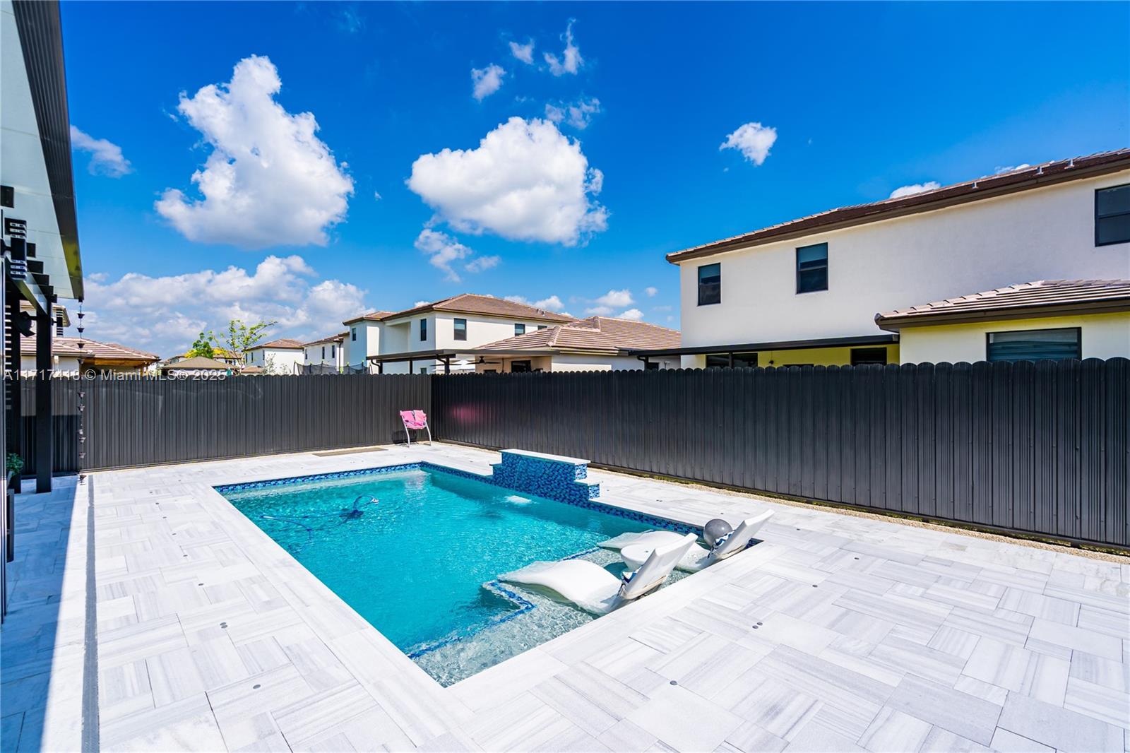 12953 Southwest 230th Street Miami, FL 33170 - Photo 39 of 49 a backyard of a house with table and chairs