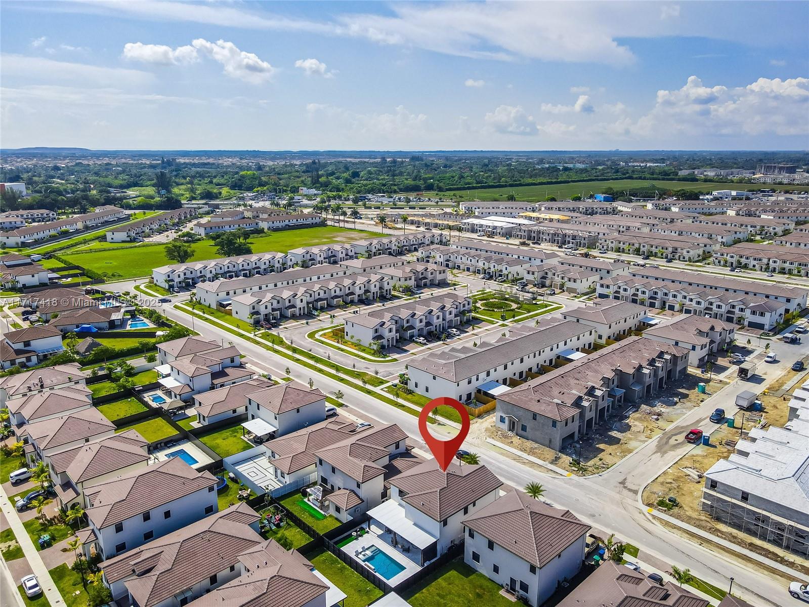 12953 Southwest 230th Street Miami, FL 33170 - Photo 42 of 49 an aerial view of a city