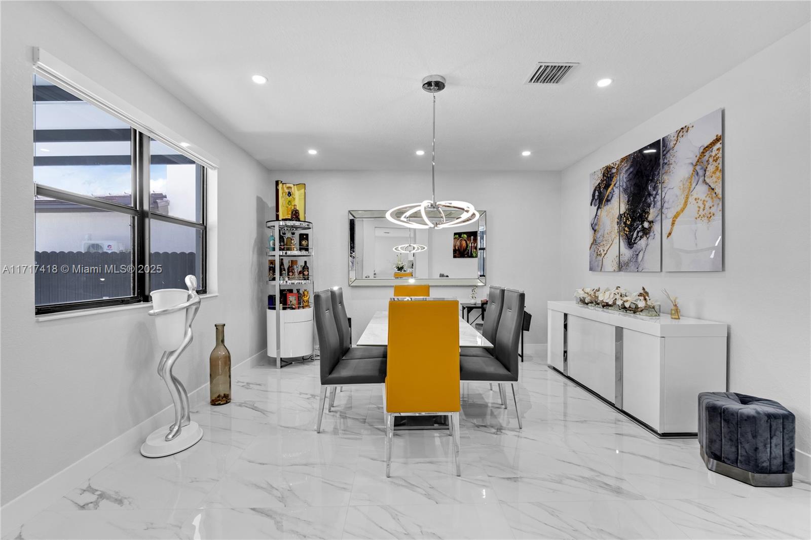 12953 Southwest 230th Street Miami, FL 33170 - Photo 8 of 49 a large room with pool table windows with the kitchen view