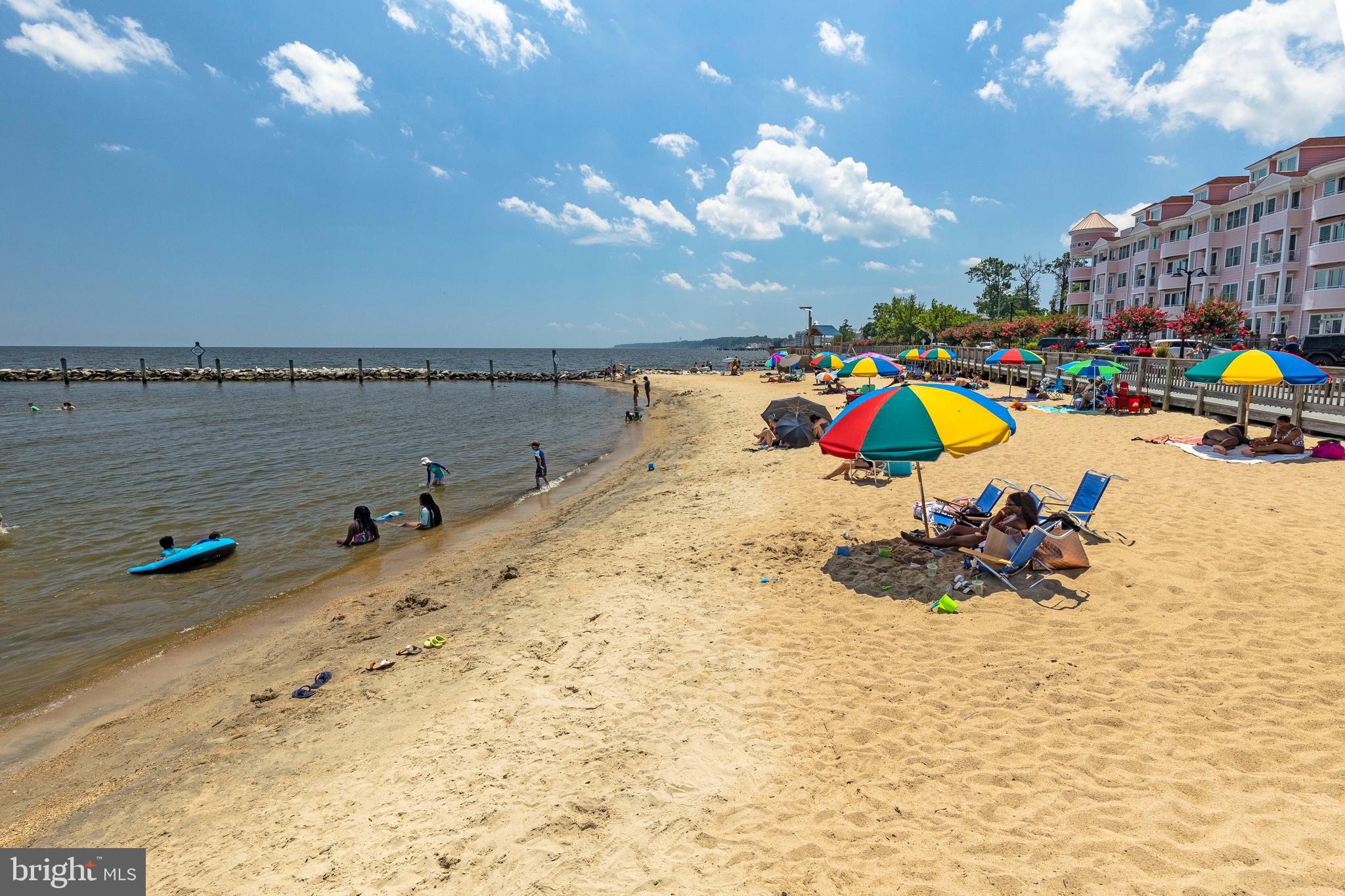 3600 4th Street North Beach, MD 20714 - Photo 28 of 32 a view of the ocean