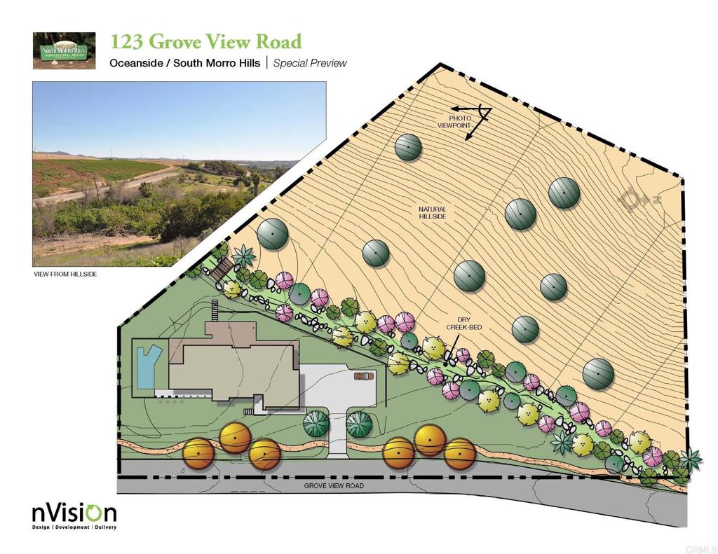 Parcel Map of the three lots. Only lot available is Lot 1.