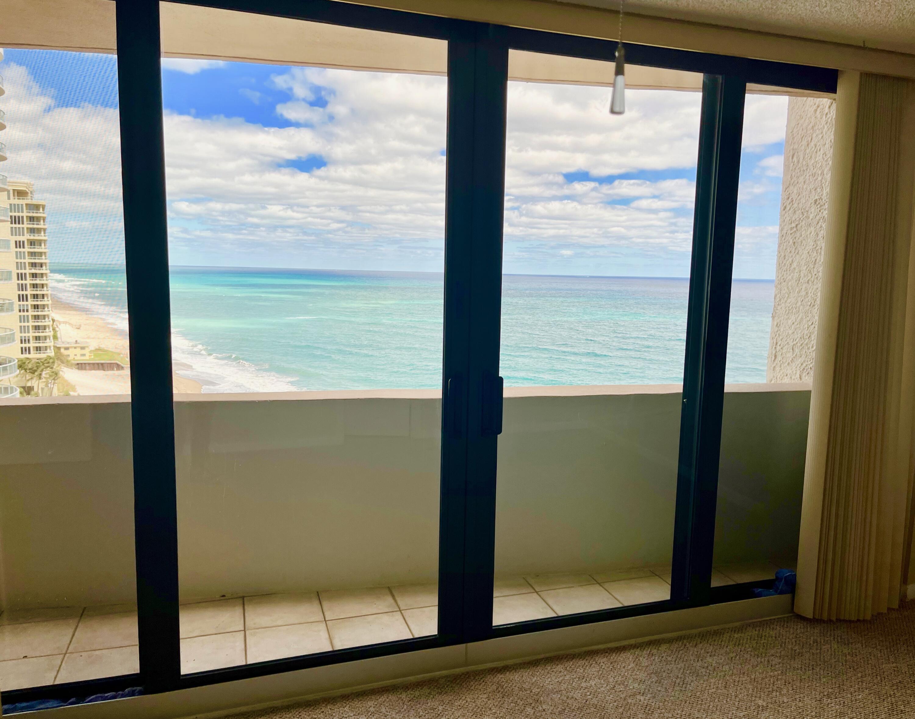 4200 North Ocean Drive, Unit 11601 Singer Island, FL 33404 - Photo 18 of 56 a view of a glass door