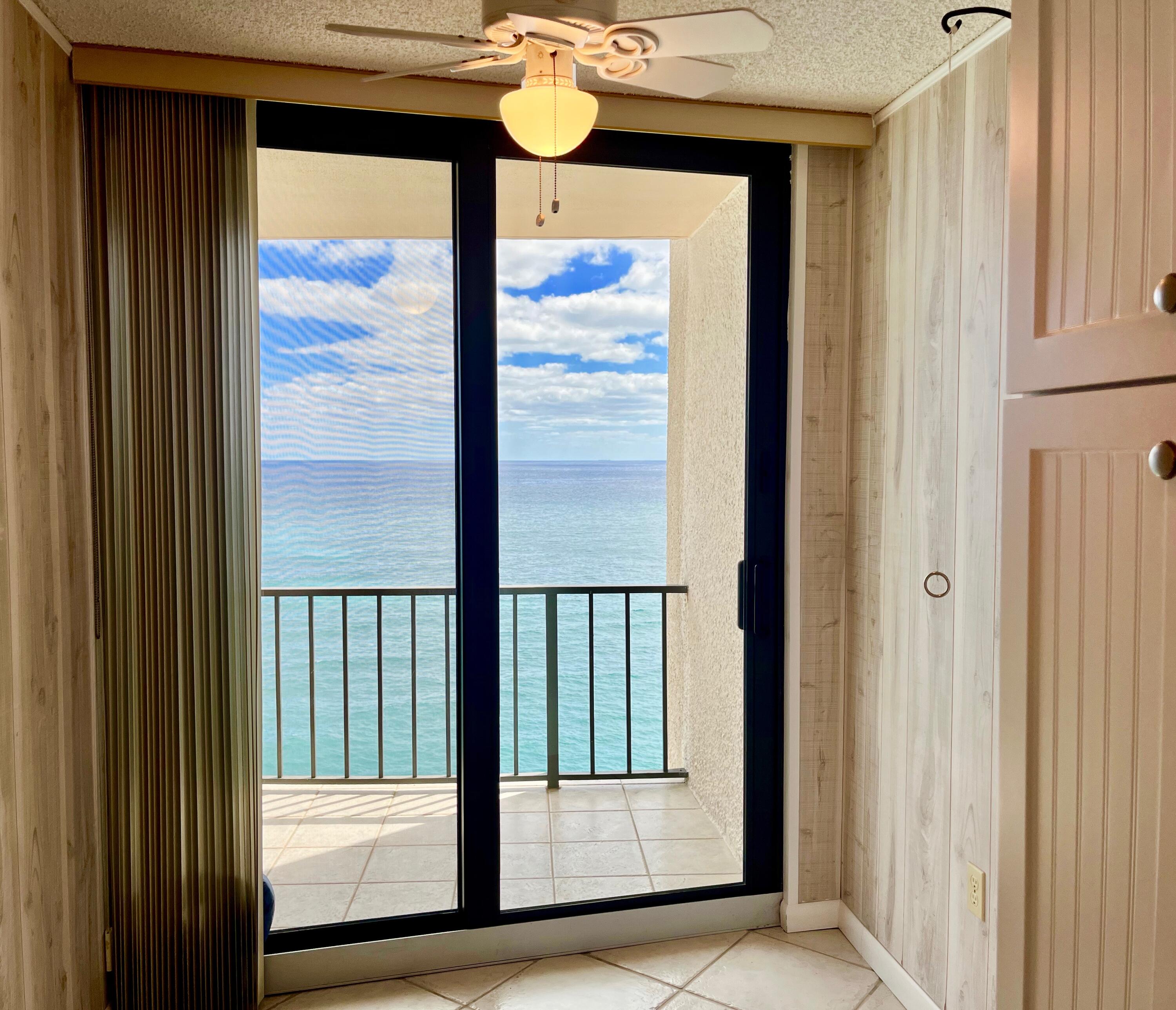 4200 North Ocean Drive, Unit 11601 Singer Island, FL 33404 - Photo 27 of 56 a view of a balcony from a window