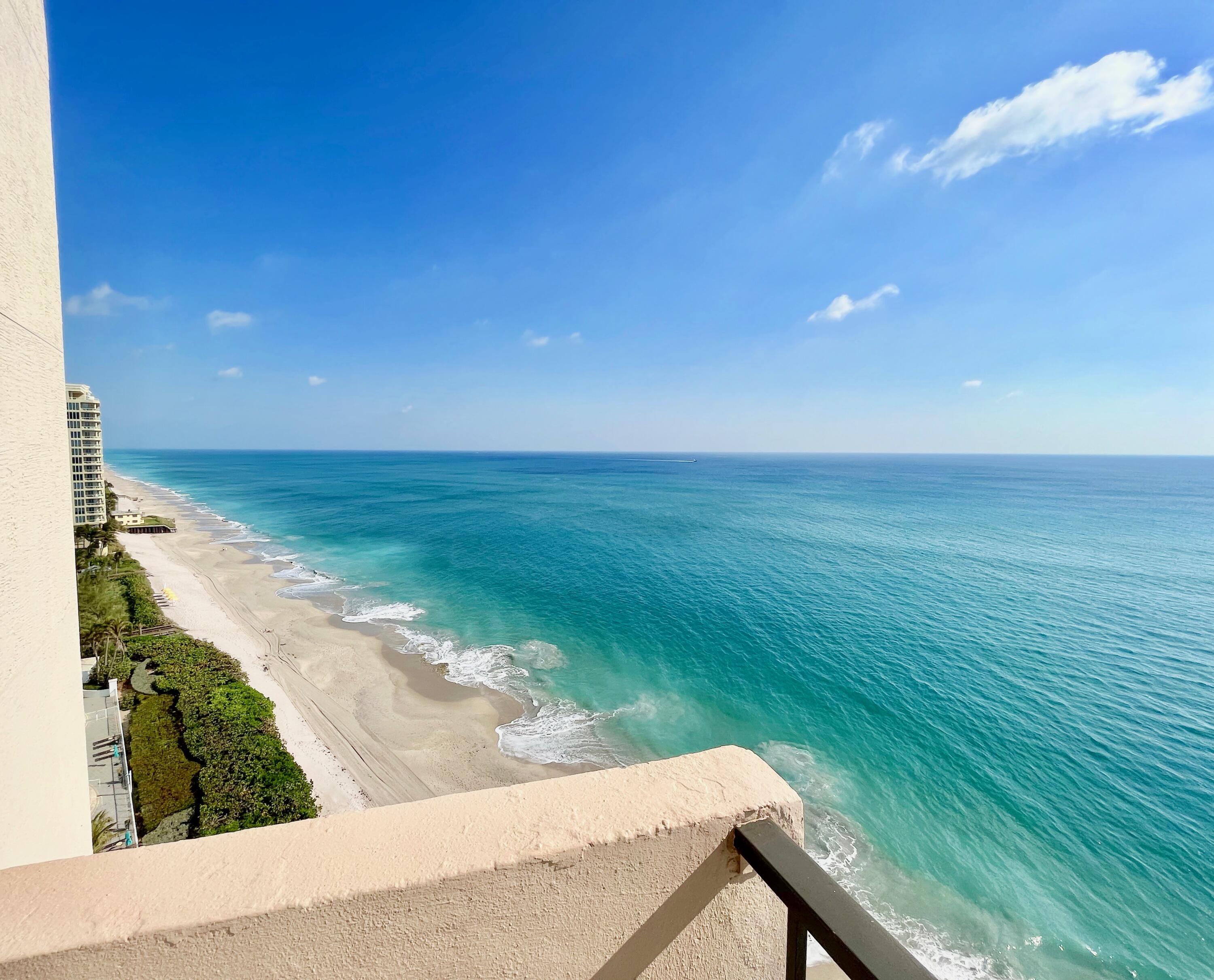 4200 North Ocean Drive, Unit 11601 Singer Island, FL 33404 - Photo 3 of 56 a view of a lake from a balcony