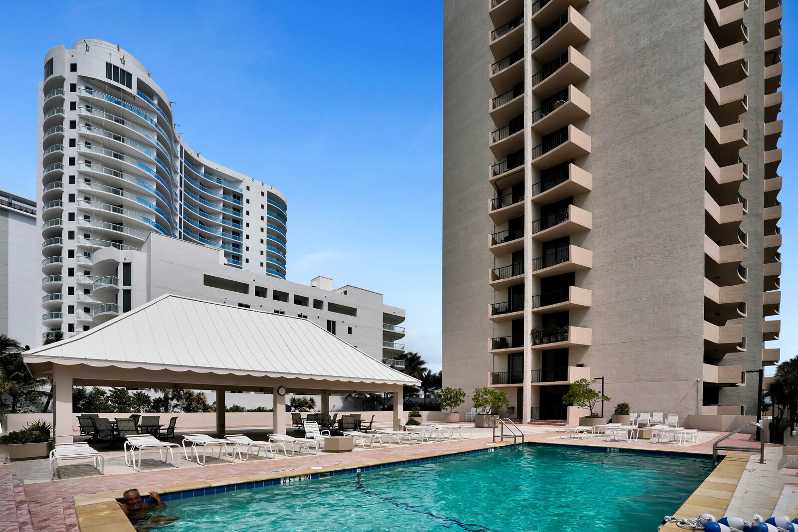 4200 North Ocean Drive, Unit 11601 Singer Island, FL 33404 - Photo 35 of 56 a aerial view of a large building with a yard