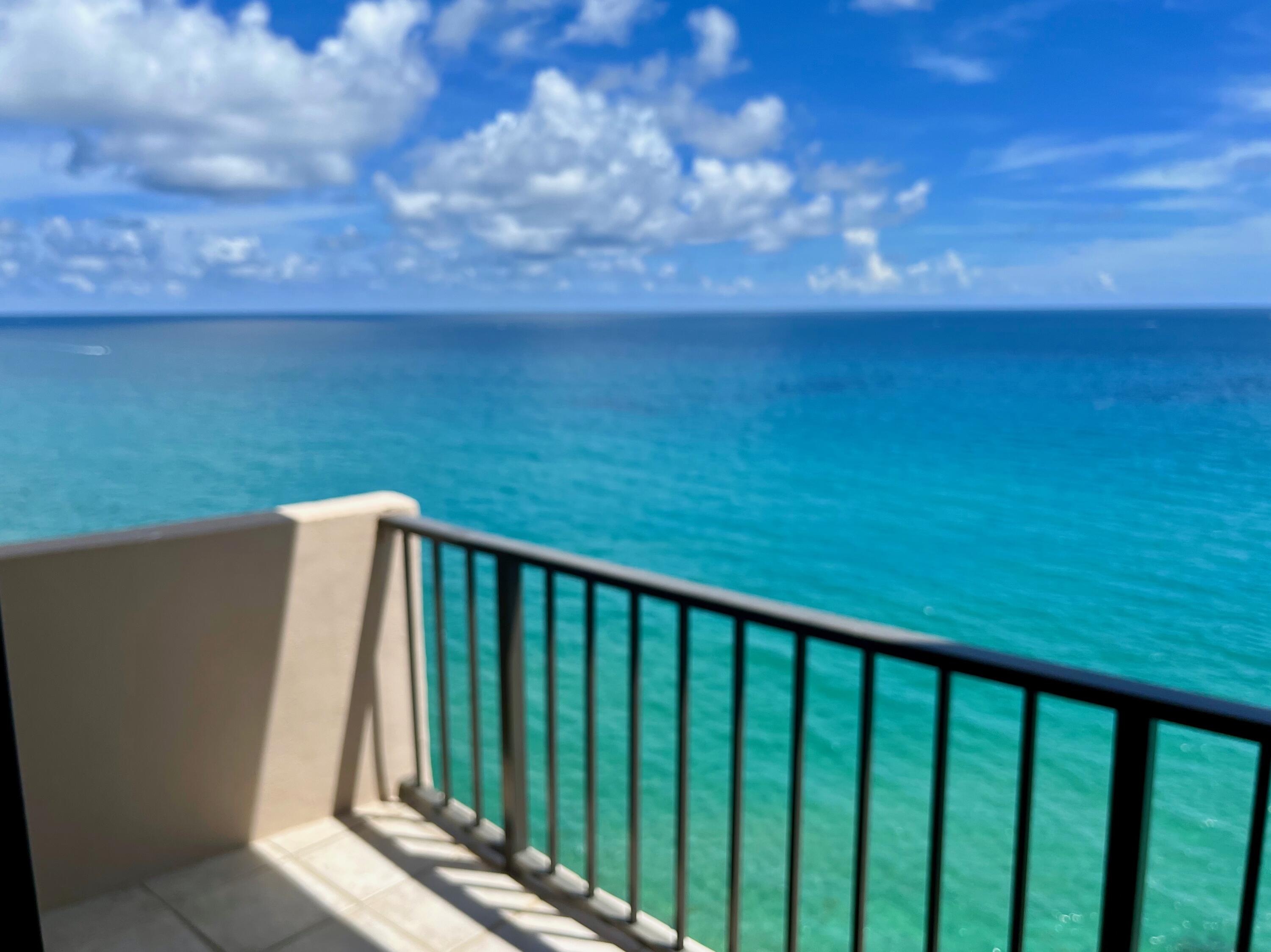 4200 North Ocean Drive, Unit 11601 Singer Island, FL 33404 - Photo 10 of 56 a view of a balcony with an outdoor space