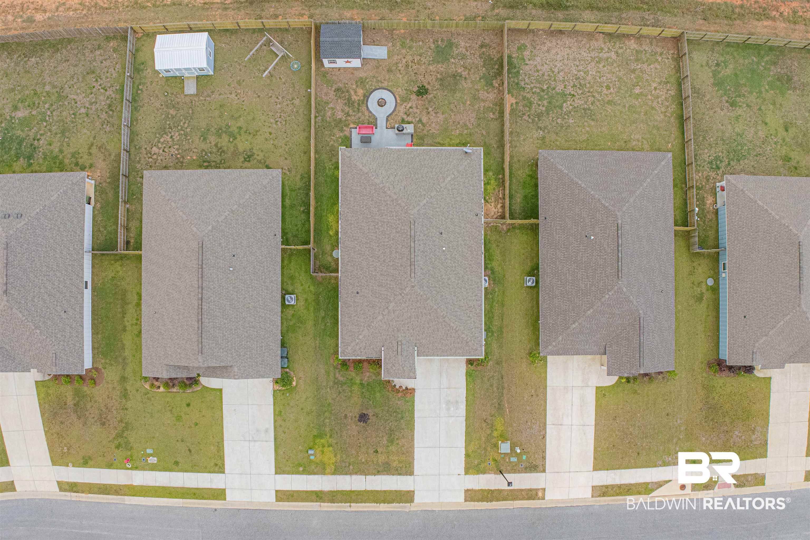 14843 Forsythia Loop Silverhill, AL 36576 - Photo 48 of 51 Aerial perspective of suburban area